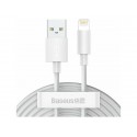 Data Cable Baseus Wisdom Regular USB to Lightning 1,5m White