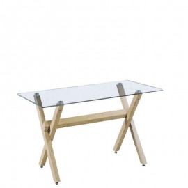 Τραπέζι BEE Διάφανο 140x80x75cm