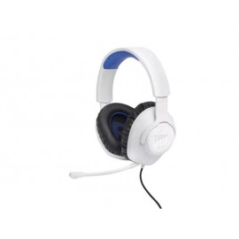 Gaming Headset JBL® Quantum 100P Wired Over-Ear White/Blue
