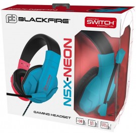 Ardistel Ενσύρματα Gaming Ακουστικά Blackfire NSX-NEON για Switch™ (Συμβατά και με PS4™, PS5™, Xbox® Series X|S, Xbox® One)