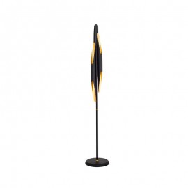 Φωτιστικό Δαπέδου RANKY Πολύφωτο Μαύρο Μέταλλο/Αλουμίνιο 20x175cm