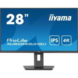 Monitor IIYAMA ProLite 28 ", IPS, 3840x2160, 3 ms, 60 Hz, Flat screen