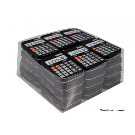 Ταμπακιέρα calculator design (23466405) Mεταλλική, 9,3 x 5,8 x 2,2 cm