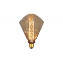 Λάμπα LED ST64 Diamond Eurolamp (147-81824) για ντουί E27, 3.5W, 2000Κ, Θερμό Λευκό