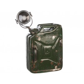 Επιτραπέζιο μεταλλικό φωτιστικό "Petrol Can" (84053) με λαμπτήρα Ε27 και διαστάσεις 45x18x46cm