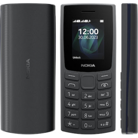 Nokia 105 2G 2023 Dual Sim Charcoal ( Ελληνικό Μενού )