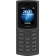 Nokia 105 4G 2021 Dual Sim Black ( Ελληνικό Μενού )