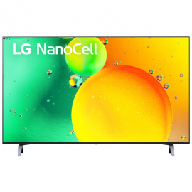 TV LG 43" 43NANO753QC, LED, Ultra HD, Smart TV, Wi-Fi, 60Hz