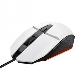 Mouse TRUST GXT 109W Felox 6400 DPI Optical White