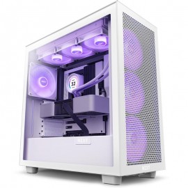 Computer Case NZXT H7 Flow RGB White