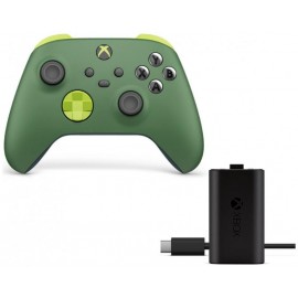 Microsoft Xbox Wireless Controller - Remix (incl. Play & Charge Kit) (Xbox One,Series S,Series X,Windows 10) QAU-00114