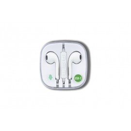 Handsfree Green Mouse 46956592 Universal Earbuds USB-C White