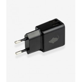 Φορτιστής Green Mouse Dual USB Charger 2.4A Black