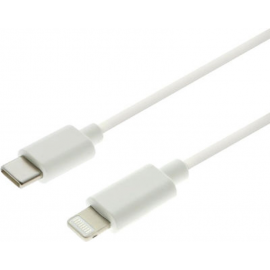 Data Cable Green Mouse USB-C to Lightning Cable 1m White