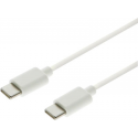 Data Cable Green Mouse USB-C to USB-C 2m White
