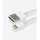 Data Cable Green Mouse USB to Lightning cable 2m White