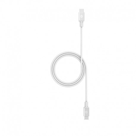 Mophie Charging Cable Καλώδιο φόρτισης USB-C / USB-C (1,5 μέτρο – λευκό)