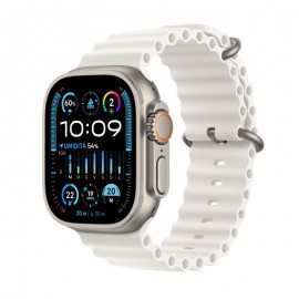 Smartwatch APPLE Watch Ultra 2 Titanium/White Ocean Loop
