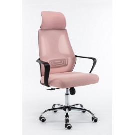 Καρέκλα Γραφείου TOPESHOP FOTEL NIGEL RÓŻOWY Pink