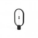Designnest Heng Balance Type-C |Plastic Lamp Ellipse| Διακοσμητική λάμπα με μαγνητικό διακόπτη (Μαύρο)