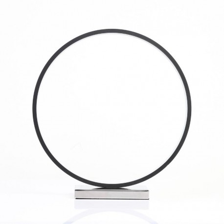 Designnest Round Table Lamp |Heng| Σφαιρική διακοσμητική λάμπα διαμέτρου 35 εκατοστών με ροοστάτη (Μαύρο)