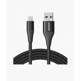 Data Cable Anker PowerLine+ ΙΙ USB to Lightning 3m Black