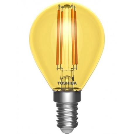 Λάμπα LED Toshiba E14 G45 Filament Yellow 4.5W