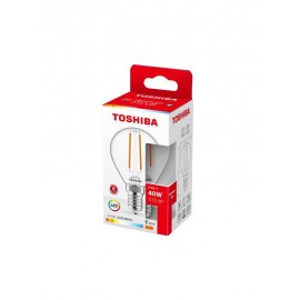 Λάμπα LED Toshiba G45 E14 Filament Clear 4.5W 2700K