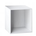 Ράφι Κουτί Επιτοίχιο KELD Λευκό Μοριοσανίδα/Μελαμίνη 30x20x34cm
