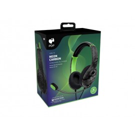 Headset PDP Airlite Wired XBX - Neon Carbon