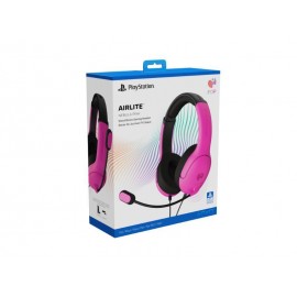 Headset PDP Airlite Wired Stereo Headset for PlayStation -Nebula Pink