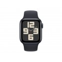 Apple Watch SE 2nd Gen 2023 GPS 40mm S/M Midnight Aluminum Case with Midnight Sport Band
