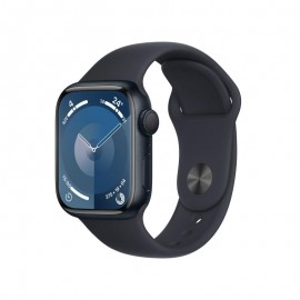 Apple Watch Series 9 GPS M/L 41mm Midnight Aluminum Case with Midnight Sport Band