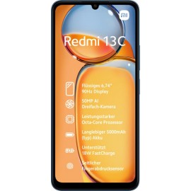 Xiaomi Redmi 13C NFC 6.74" 4GB Ram 128GB Octa Core Dual Sim Blue