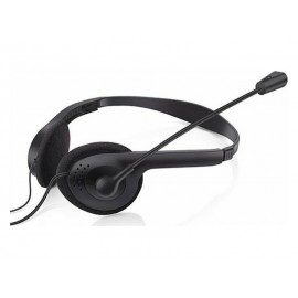 Headset Lamtech LAM021400 Over-Ear Multimedia Black