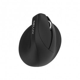 Mouse Delux M618Mini Wireless Vertical Black
