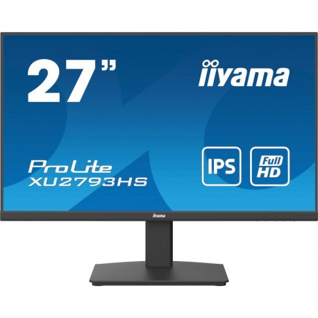 Monitor Iiyama ProLite XU2793HS-B5 27", IPS, 1920x1080, 4ms, 75Hz
