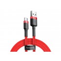 Data Cable Baseus USB-C to USB-A 0.5m Red