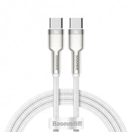 Data Cable Baseus USB-C to USB-C 1m White