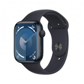 Apple Watch Series 9 GPS 45mm S/M Midnight Aluminum Case with Midnight Sport Band