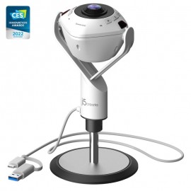 Web Camera J5 Create 360° AI-Powered JVU368-N White