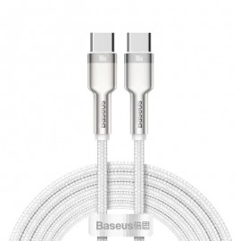 Data Cable Baseus CATJK-D02 USB-C to USB-C 2m White