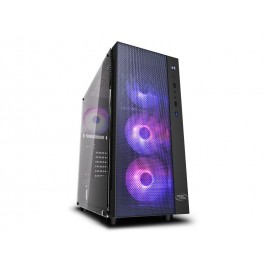 Computer Case Deepcool Matrexx 55 Mesh Add-RGB 4F Gaming Midi Tower Black